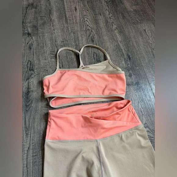 Colorblock Leggings and Top Set - Picture 3 of 4